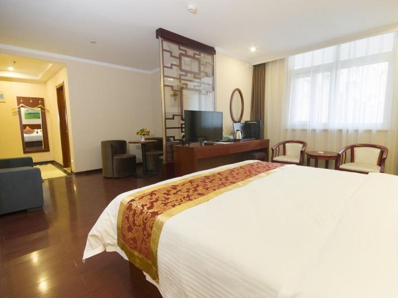 Greentree Inn Henan Anyang Shuguang Road Shuguang New Community Business Hotel Exteriör bild