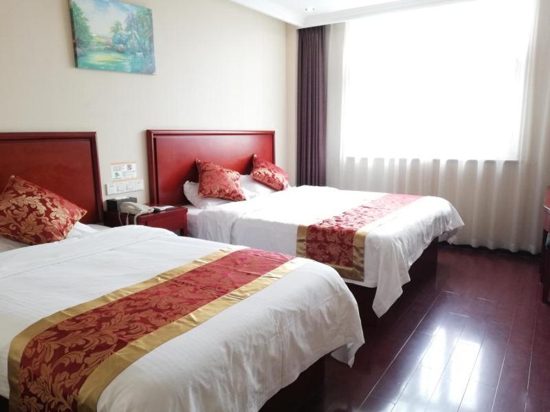 Greentree Inn Henan Anyang Shuguang Road Shuguang New Community Business Hotel Exteriör bild