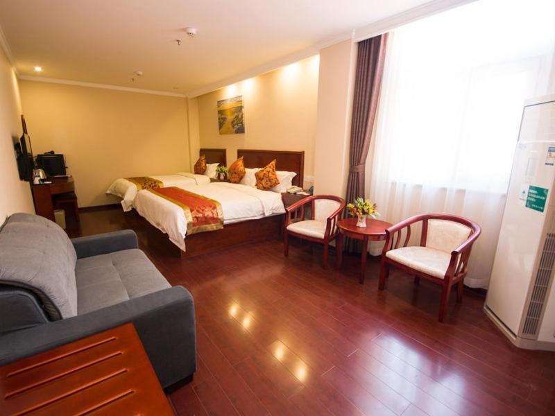 Greentree Inn Henan Anyang Shuguang Road Shuguang New Community Business Hotel Exteriör bild