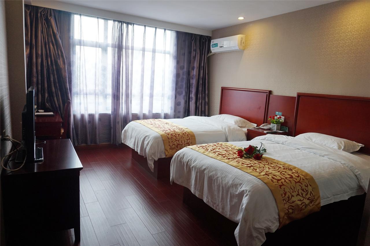 Greentree Inn Henan Anyang Shuguang Road Shuguang New Community Business Hotel Exteriör bild