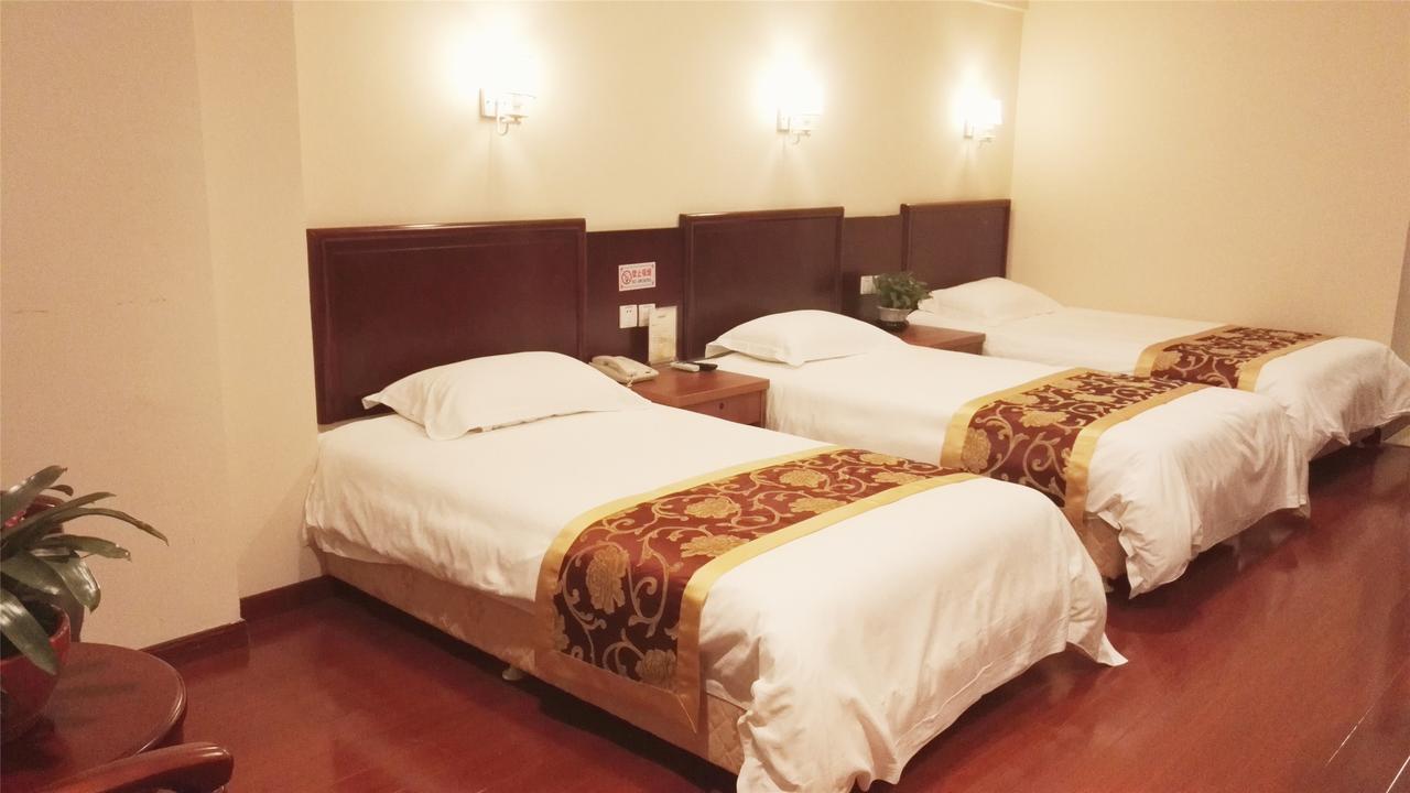 Greentree Inn Henan Anyang Shuguang Road Shuguang New Community Business Hotel Exteriör bild