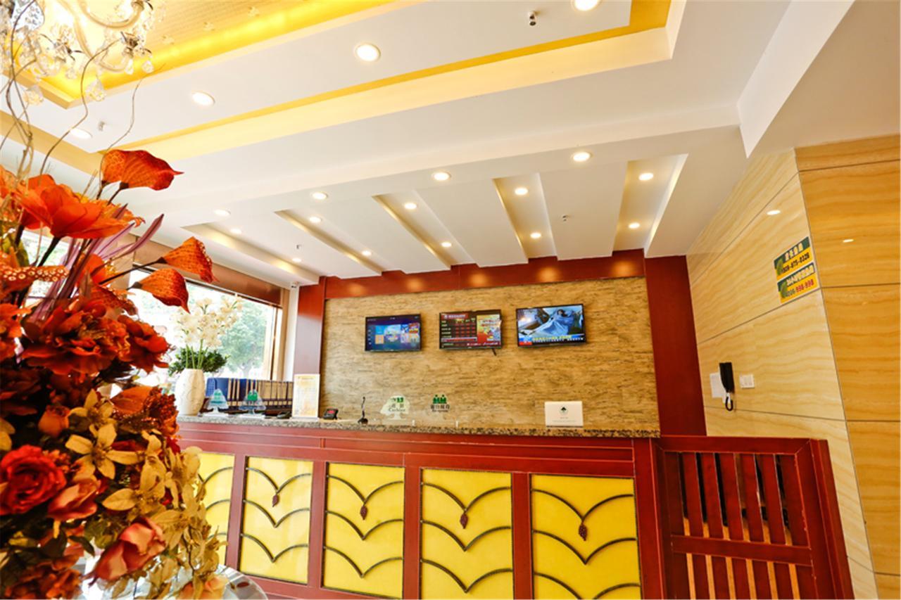 Greentree Inn Henan Anyang Shuguang Road Shuguang New Community Business Hotel Exteriör bild